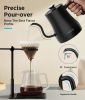 Gooseneck Electric Kettle with Temperature Control, 27oz Rapid Heating Electric Kettle for Pour Over Coffee/Tea, Auto Shut Off & Boil-Dry Protection,